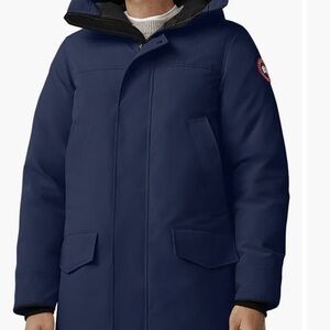 Canada Goose Large NEW Langford Men's Atlantic Navy Hooded Jacket
